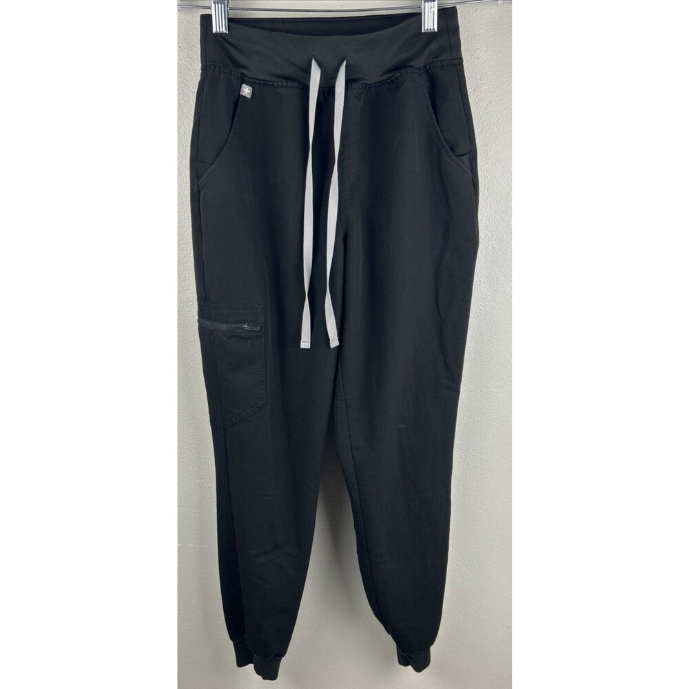 FIGS Women Lot Of 2 Scrub Pants XS Zamora Jogger And Yola Black